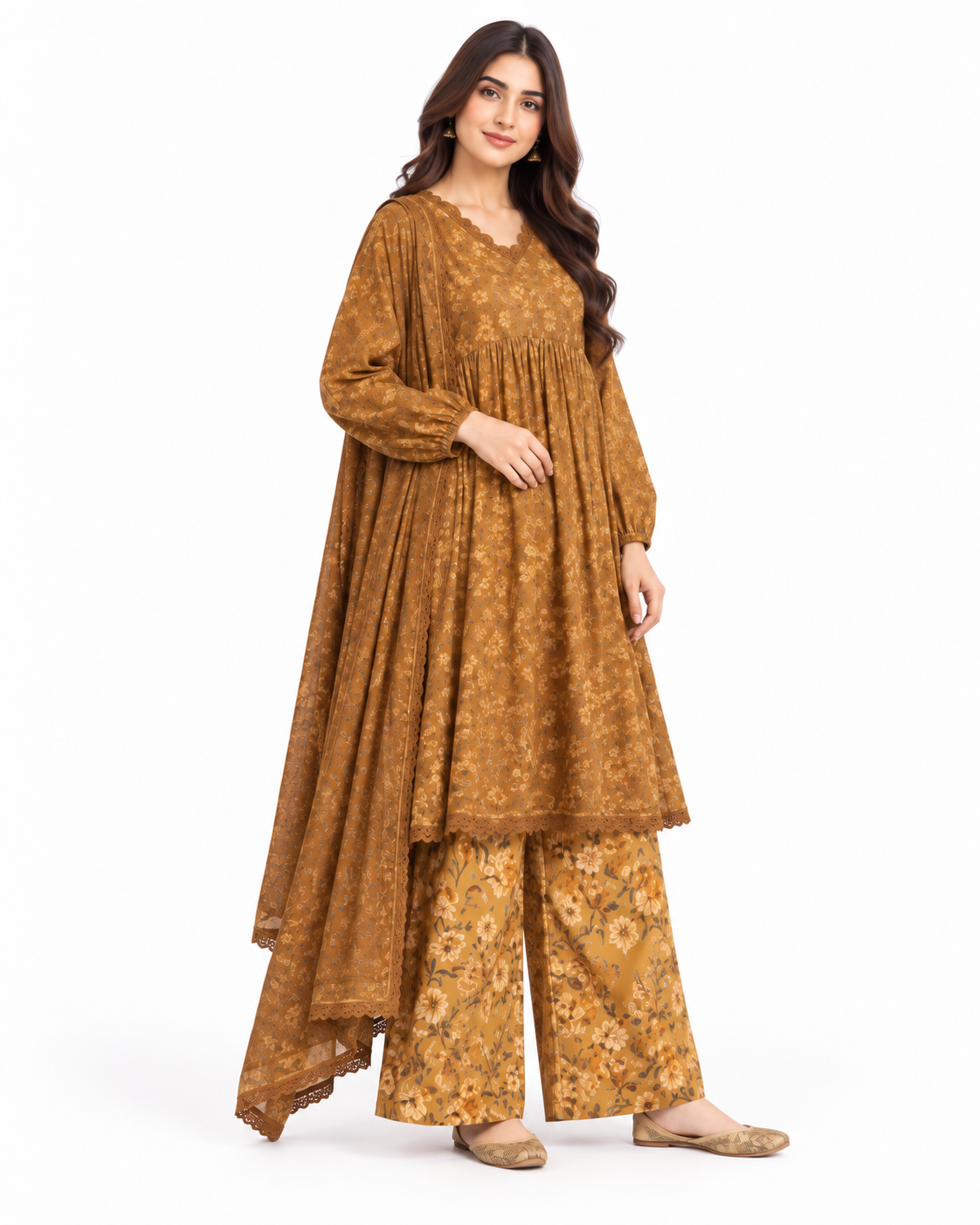 Dragon Premium Afsan Print Three Piece