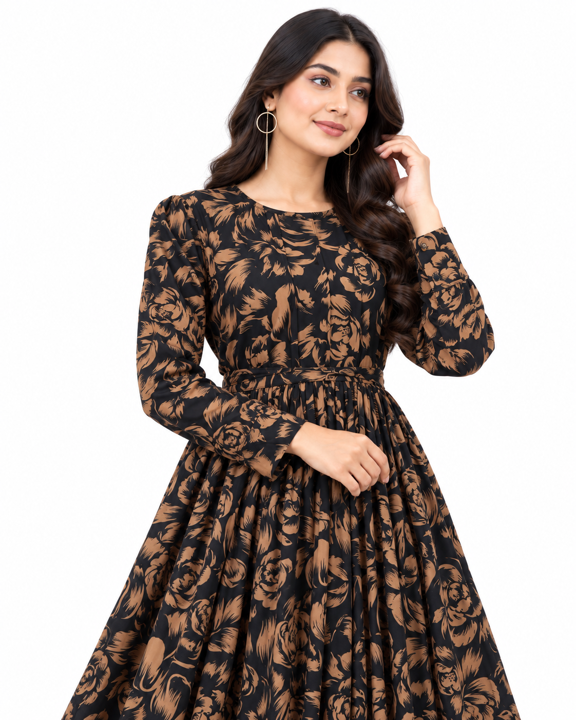 Midnight Rose Luxe One Piece Gown